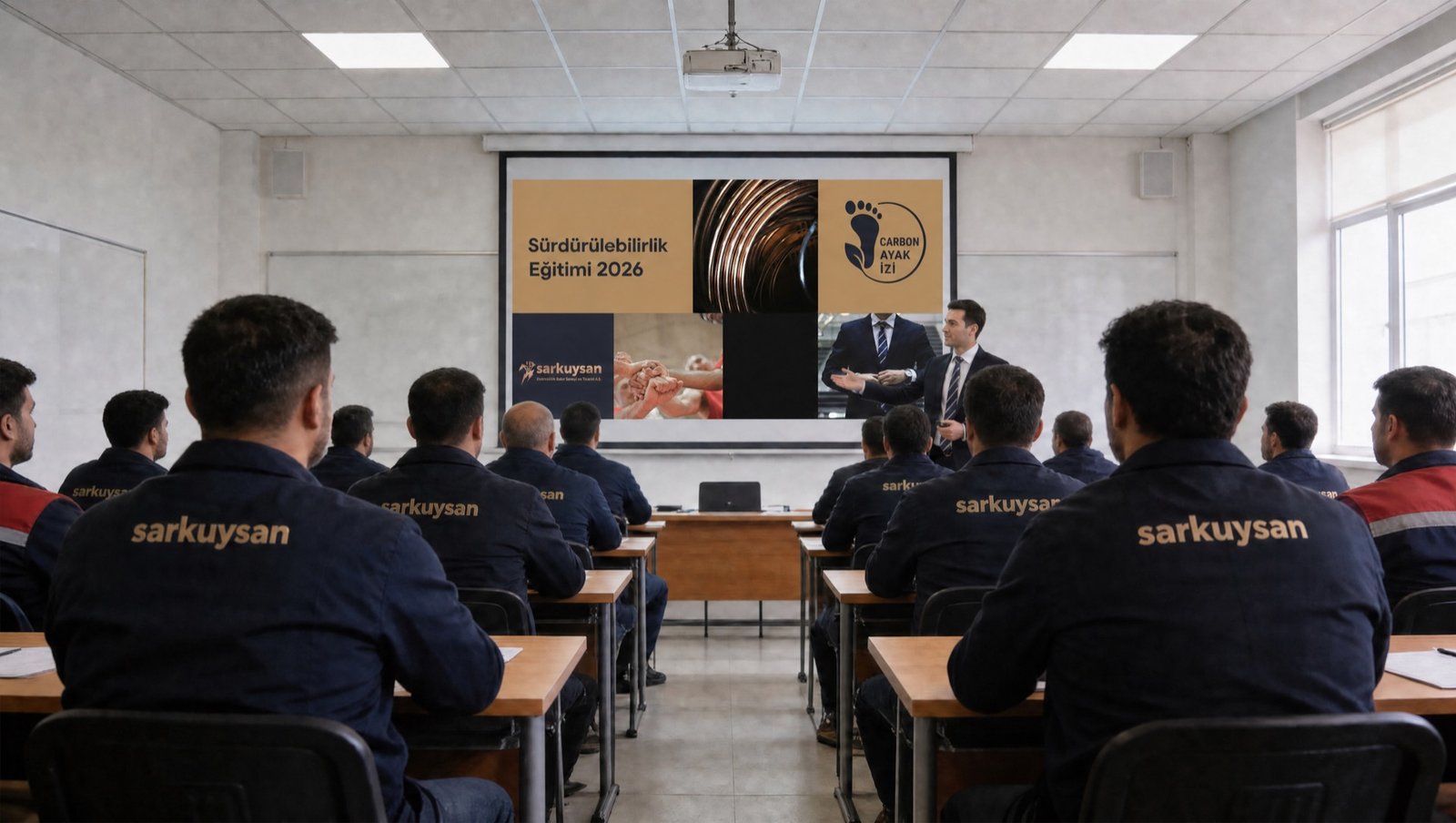 Sarkuysan çalışanları için sürdürülebilirlik eğitimi